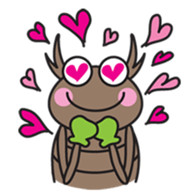 Kuwa&Aomushi sticker #114694