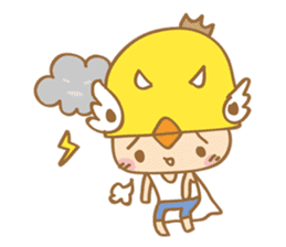 Super chickman sticker #114796