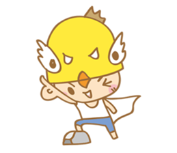 Super chickman sticker #114798