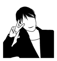 Silhouette Watanabe sticker #115104