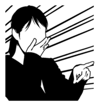 Silhouette Watanabe sticker #115109