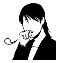 Silhouette Watanabe sticker #115114