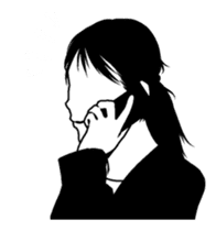 Silhouette Watanabe sticker #115120