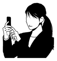 Silhouette Watanabe sticker #115124