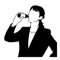 Silhouette Watanabe sticker #115127