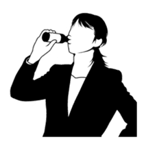 Silhouette Watanabe sticker #115127