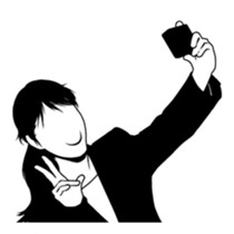 Silhouette Watanabe sticker #115130