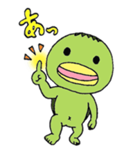 A small Japanese monsters story sticker #115213