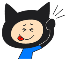 a cat named SAHARI sticker #115415