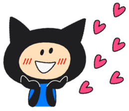 a cat named SAHARI sticker #115423