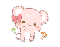 Pastel Kuma-kyun sticker #115672
