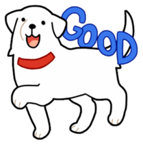 A Dog Called SHIRO sticker #115732