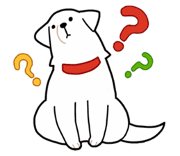A Dog Called SHIRO sticker #115736