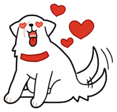 A Dog Called SHIRO sticker #115739