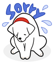 A Dog Called SHIRO sticker #115740