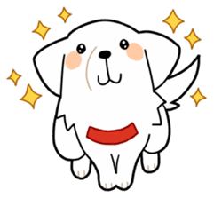 A Dog Called SHIRO sticker #115741
