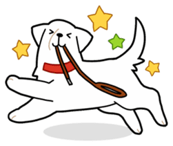 A Dog Called SHIRO sticker #115742