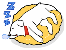 A Dog Called SHIRO sticker #115743