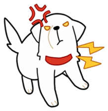 A Dog Called SHIRO sticker #115744