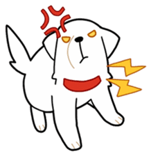 A Dog Called SHIRO sticker #115744