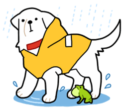 A Dog Called SHIRO sticker #115745