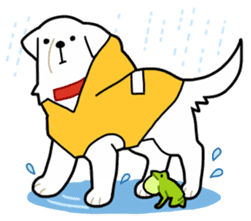 A Dog Called SHIRO sticker #115745