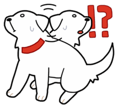 A Dog Called SHIRO sticker #115748