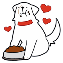 A Dog Called SHIRO sticker #115751