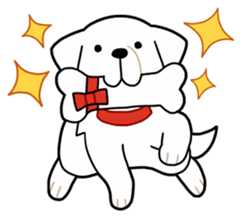 A Dog Called SHIRO sticker #115756