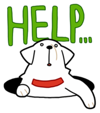 A Dog Called SHIRO sticker #115757