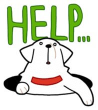 A Dog Called SHIRO sticker #115757