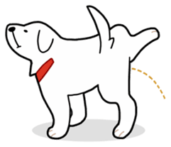 A Dog Called SHIRO sticker #115759