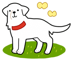 A Dog Called SHIRO sticker #115763
