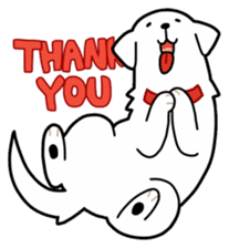 A Dog Called SHIRO sticker #115765