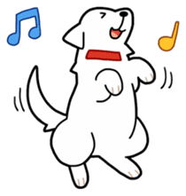 A Dog Called SHIRO sticker #115768