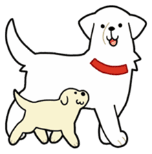 A Dog Called SHIRO sticker #115771