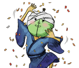 FruitySamurai sticker #115827