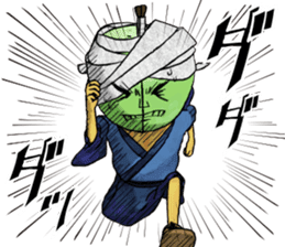 FruitySamurai sticker #115848