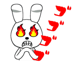 The rabbit which is full of expressions3 sticker #115857