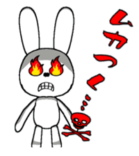 The rabbit which is full of expressions3 sticker #115868
