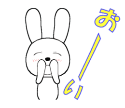 The rabbit which is full of expressions3 sticker #115877