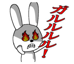 The rabbit which is full of expressions3 sticker #115884