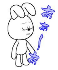 The rabbit which is full of expressions3 sticker #115887