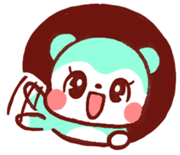 marron's pop animals sticker #116093