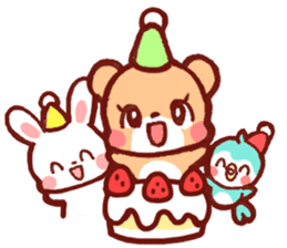 marron's pop animals sticker #116107