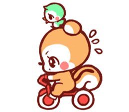 marron's pop animals sticker #116108