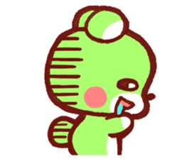 marron's pop animals sticker #116110