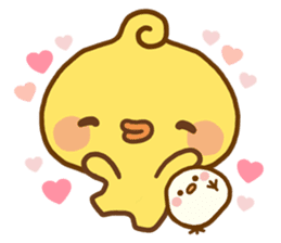 Relaxed Chic Piyomaru sticker #116255