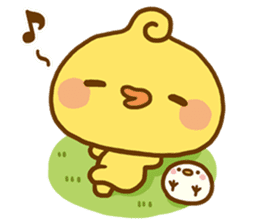 Relaxed Chic Piyomaru sticker #116272