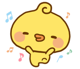 Relaxed Chic Piyomaru sticker #116283